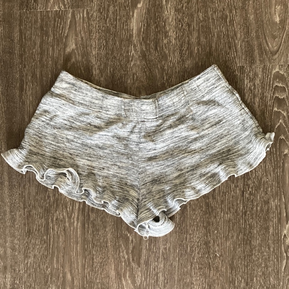 Comfy frill pj shorts